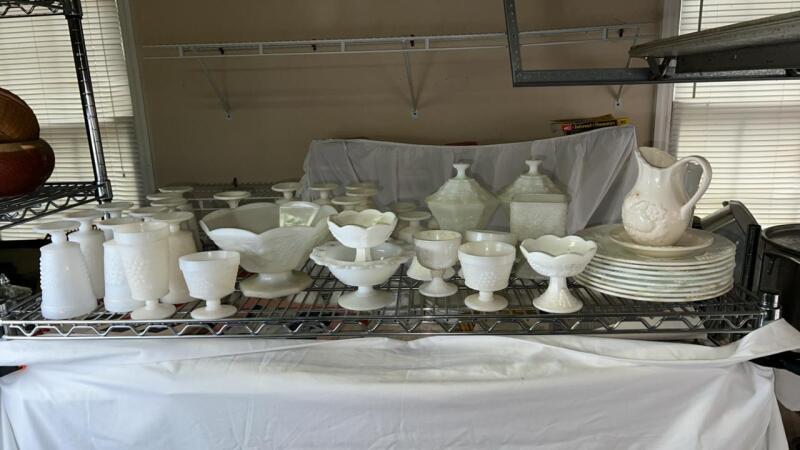 Milk Glass Tableware