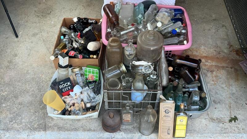 Vintage Bottles & Avon Collectible Bottles