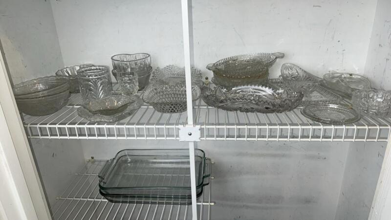 Clear Glassware Dishes