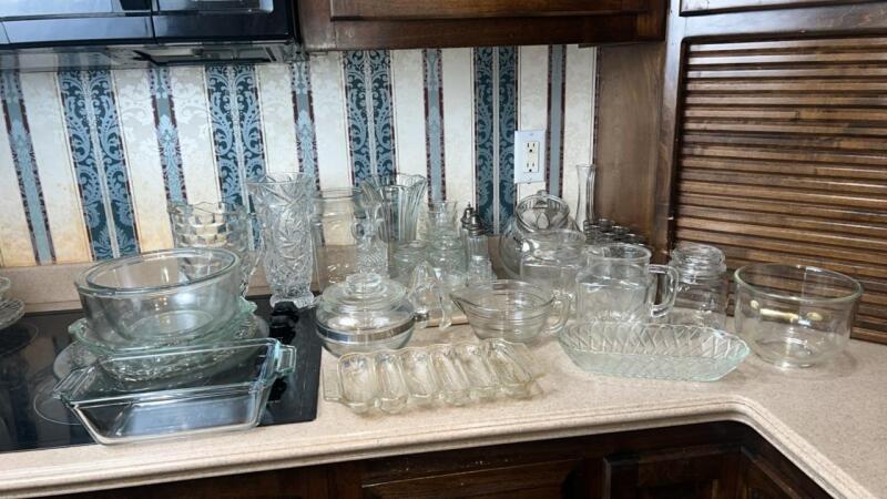 Clear Glassware Dishes