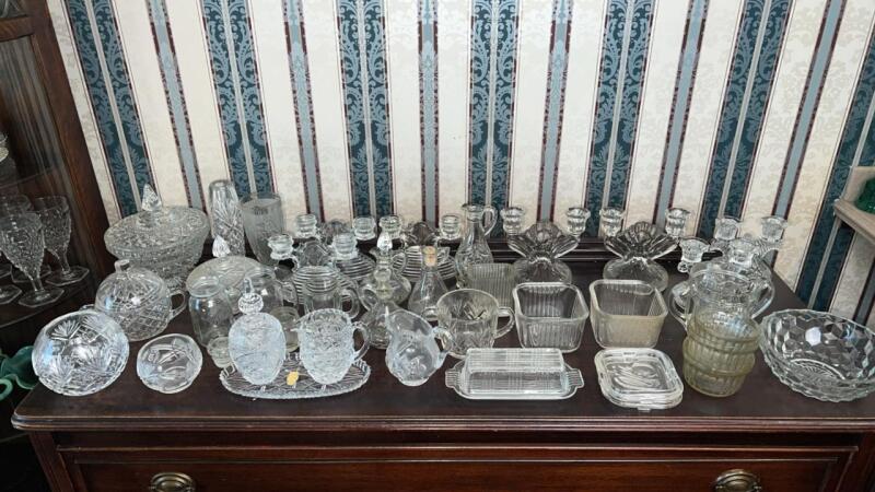 Clear Glassware Dishes