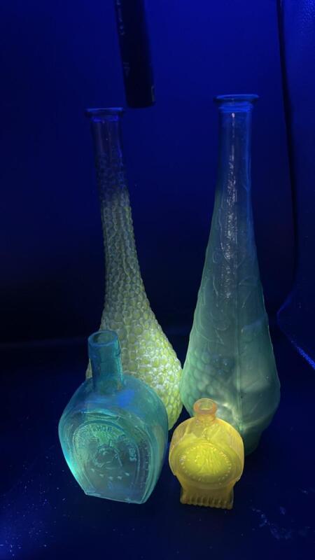 Radiant Colored Glass Vases & Bottles