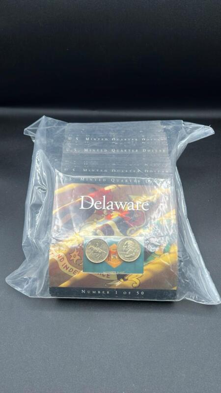 Bag of Minted State Quarters