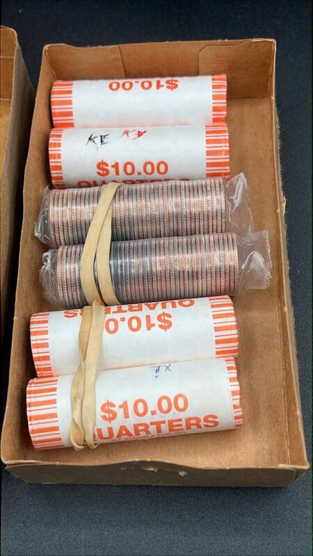 Alabama, Kentucky & Texas State Rolled Quarters