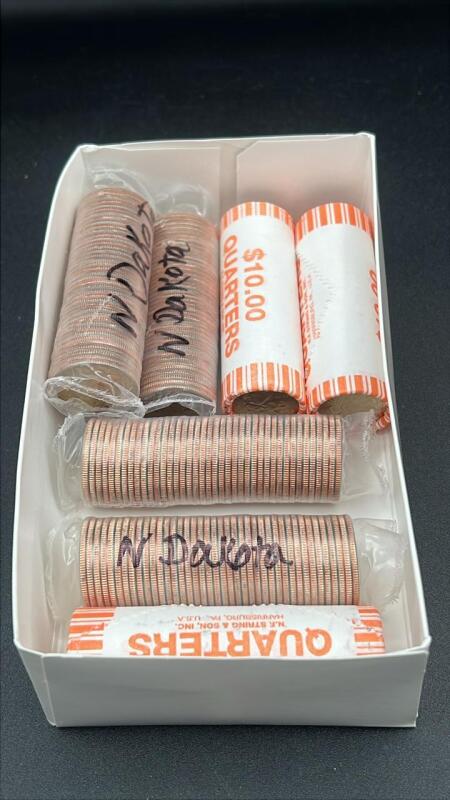North Dakota State Rolled Quarters