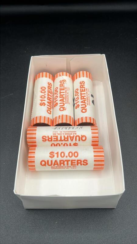 Nebraska State Rolled Quarters