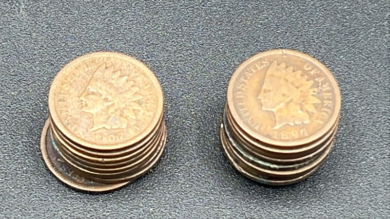 (19) Indian Head Cents
