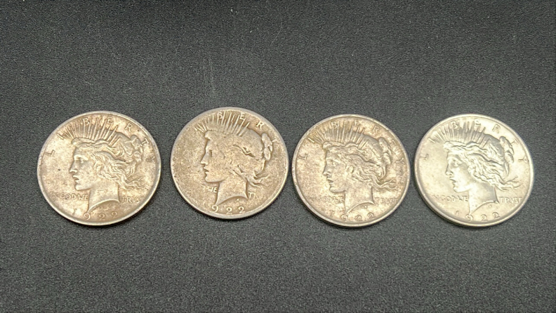 1922 Peace Silver Dollars