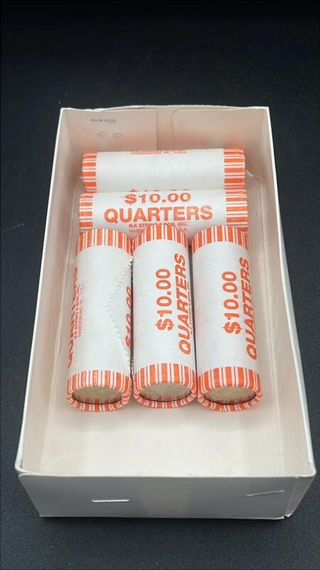 Indiana State Rolled Quarters