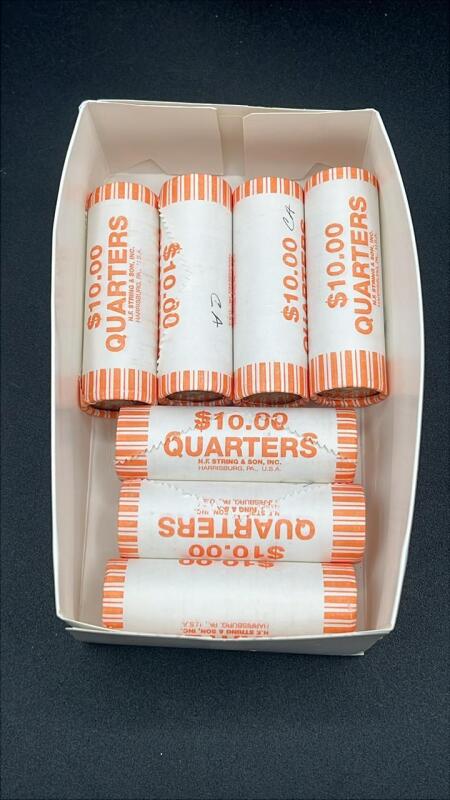 California State Rolled Quarters