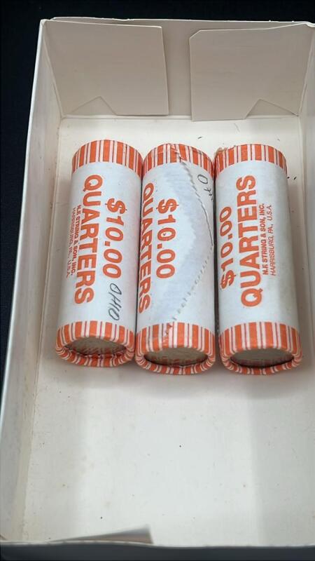 Ohio State Rolled Quarters
