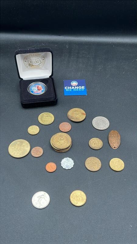 Tokens & Rolled Penny
