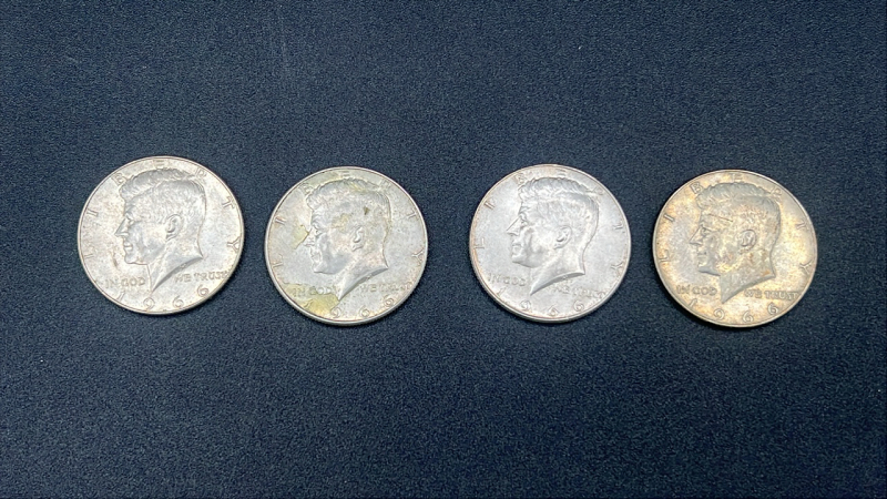 1966 Half Dollars