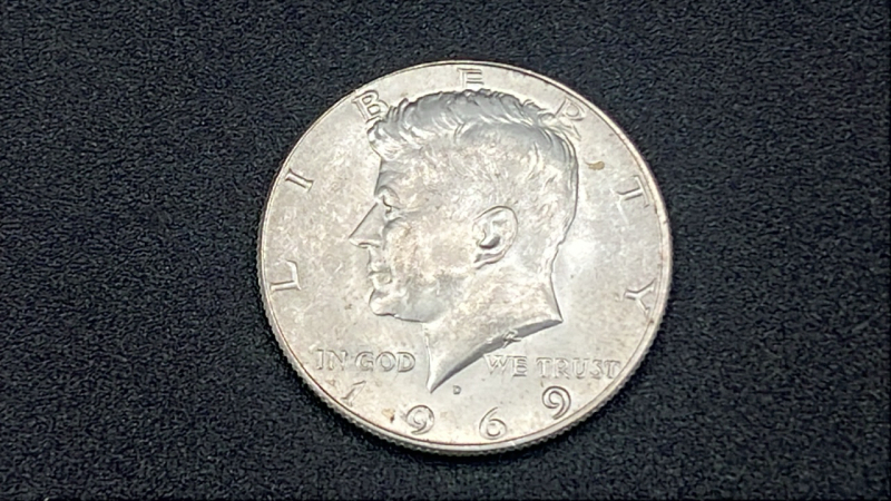 1969 Half Dollar