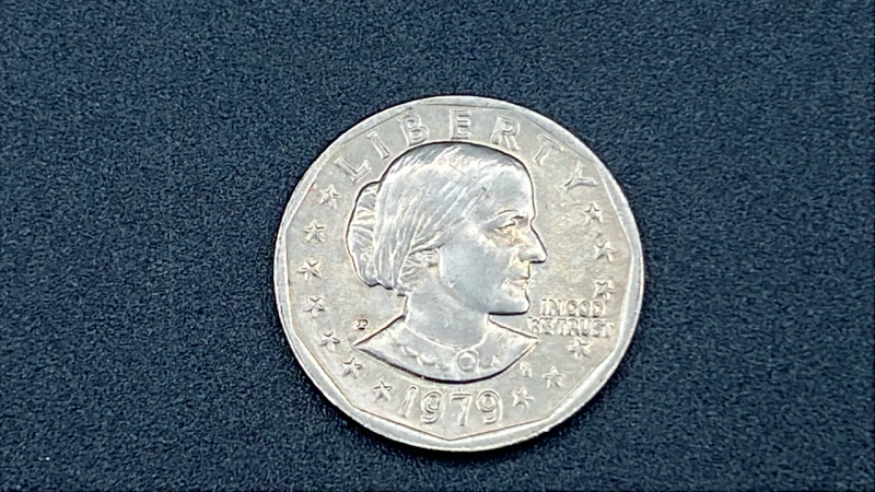 1979 Susan B Anthony Dollar