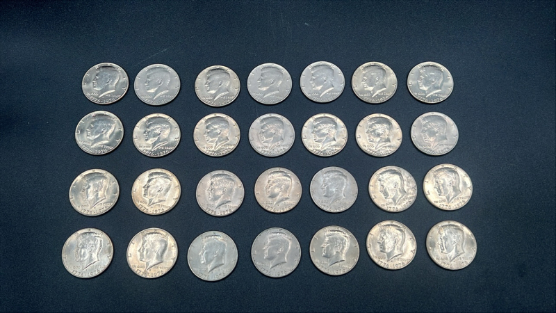 1976 B Half Dollars