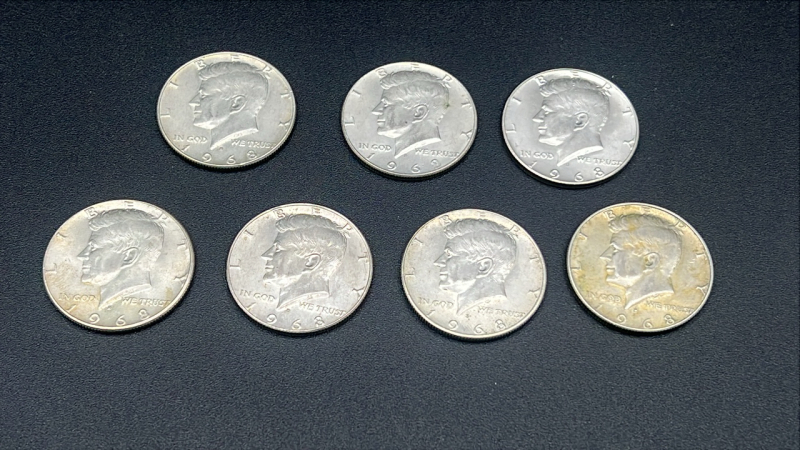 1968 Half Dollars
