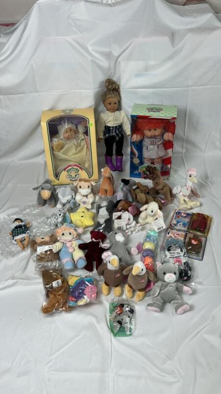 Vintage Cabbage Patch Kids, Tendet Tails & Beanie Babies