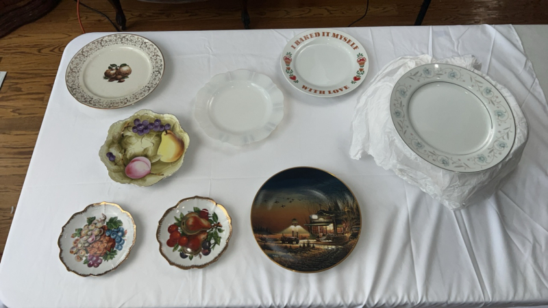 Decorative China Plates & English Gardens Fine China Dinner Plates
