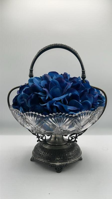 Antique Victorian Bride's Basket