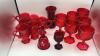 Fenton & AVON Ruby Red Glassware
