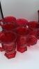 Fenton & AVON Ruby Red Glassware - 15