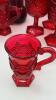 Fenton & AVON Ruby Red Glassware - 17