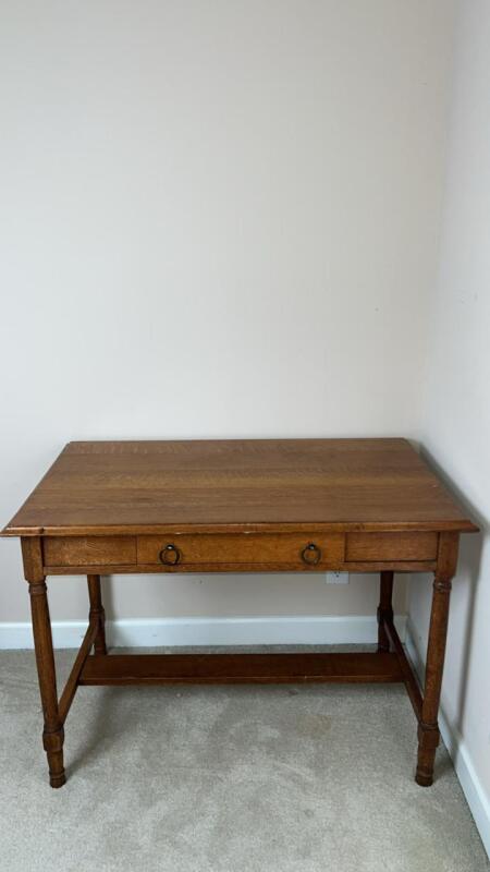 Antique French Oak Writing Desk