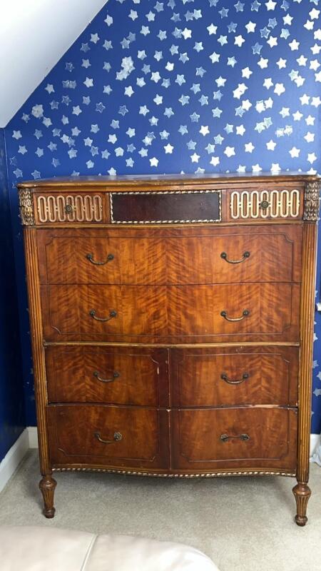 Antique Walnut Chest of Drawers