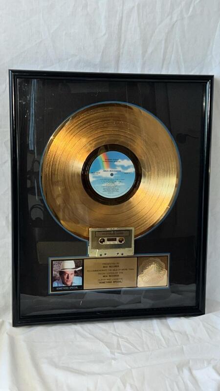 George Straight Gold Vinyl Record