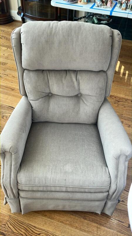 Tan Reclining Glider