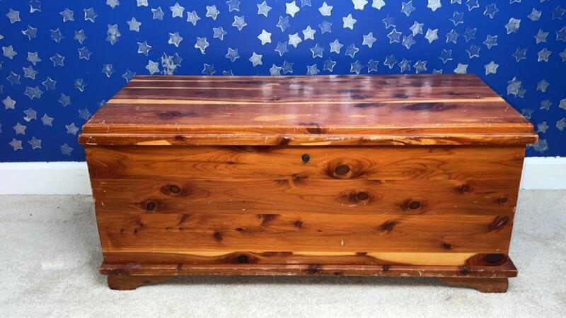Vintage Cedar Blanket Chest
