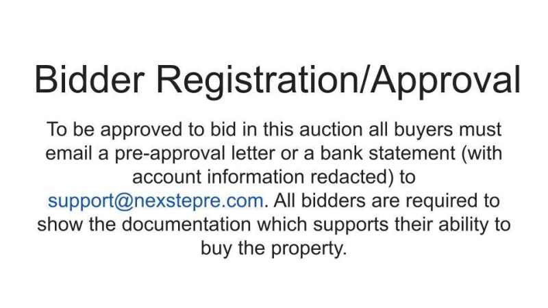 Bidder Registration/Approval