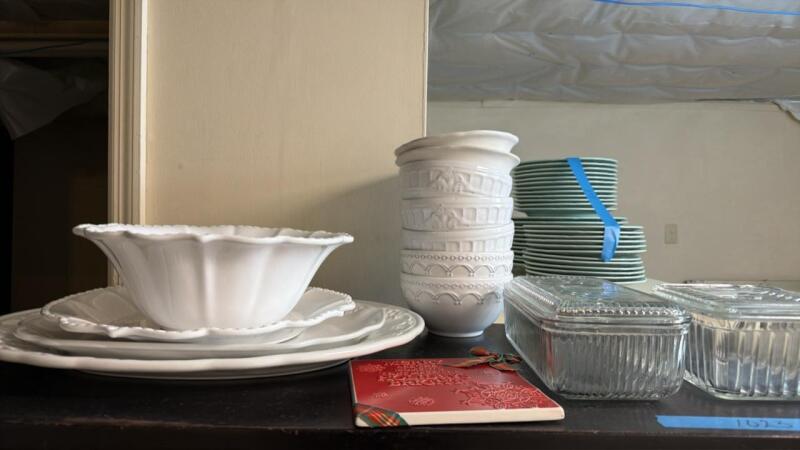 White and Glass Dishware