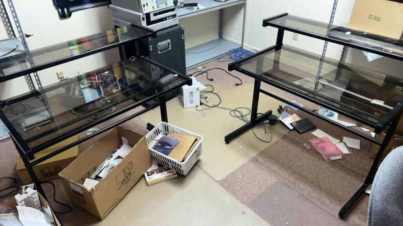 Glass Top Desks (2)