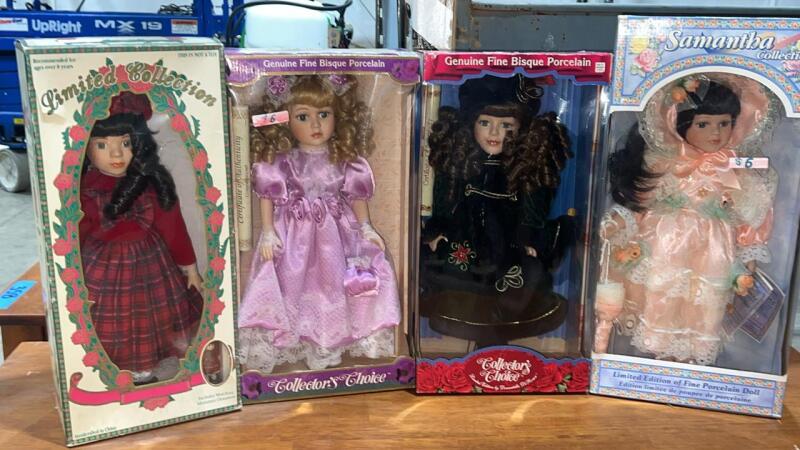Vintage Porcelain Dolls