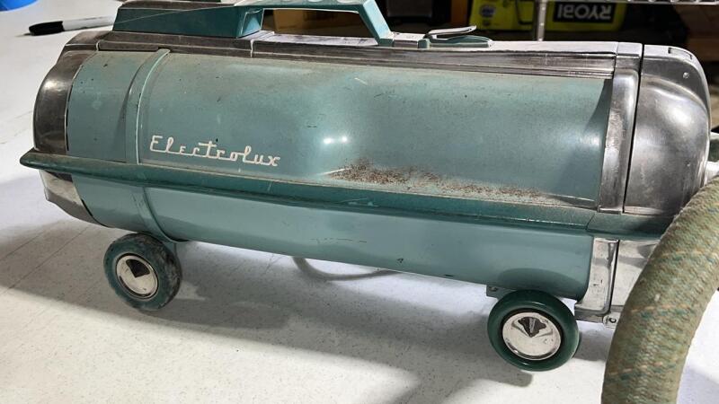 Vintage Electrolux Automatic Model G Canister Vacuum Cleaner