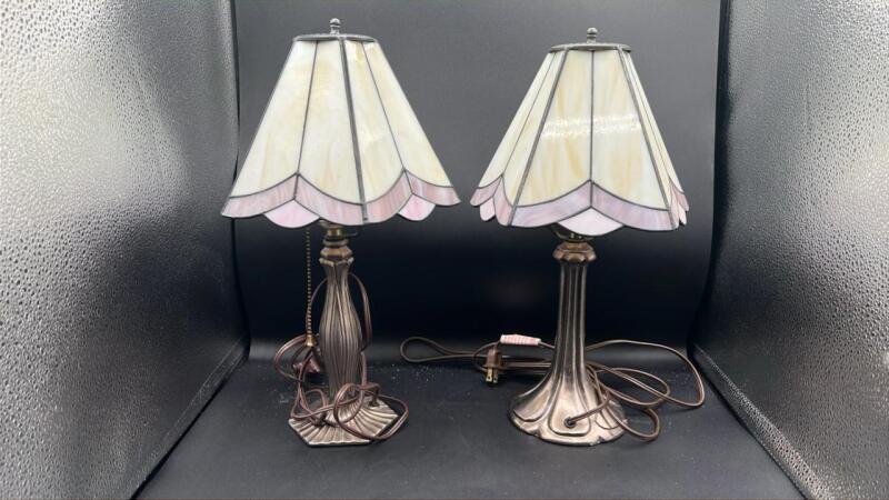 Stained Glass Table Lamps (2)