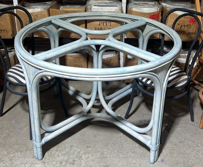 Bamboo Dining Table & Chairs (2)