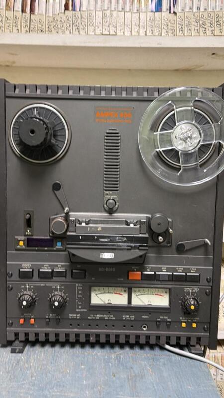 AMPEX 456 Vintage Studio Mastering Tape