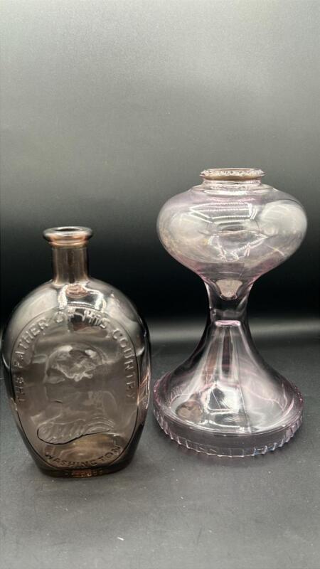 Vintage Purple Glass (Glows)