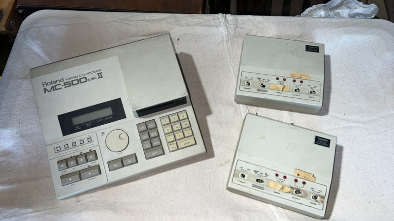 Roland Micro Composer & Tandy Printer Interface Selector 2 (2)