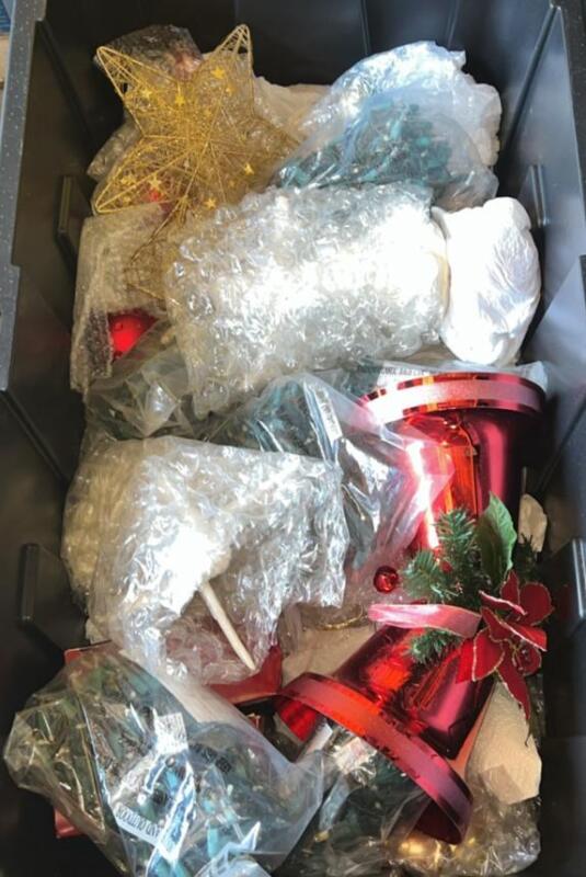 Christmas Ornaments, Decor & Storage Tote