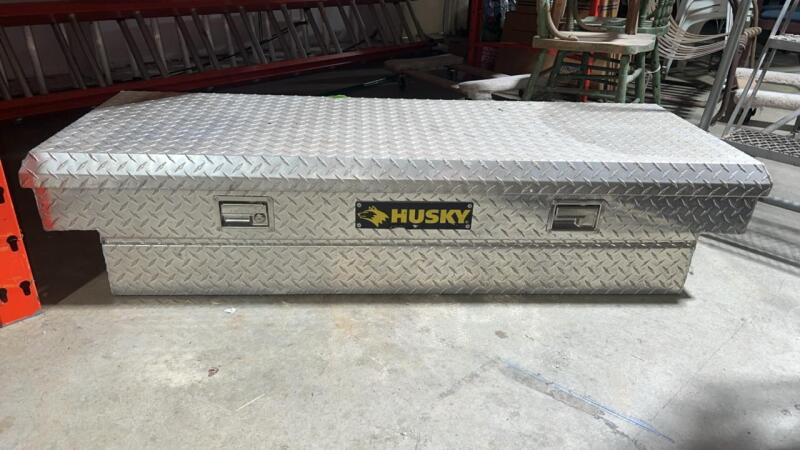 Husky Truck Bed Tool Box & Contents
