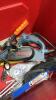 Husky Storage Container w/ Contents & PVC Ball Valves (2) - 25