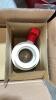 Husky Storage Container w/ Contents & PVC Ball Valves (2) - 35