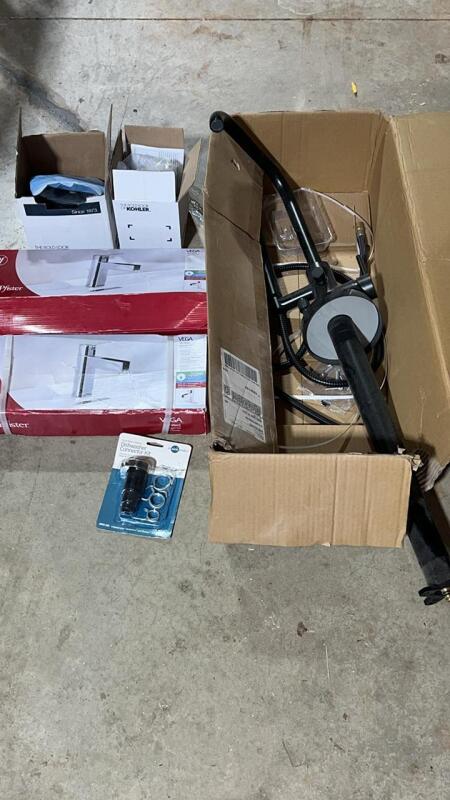 Faucets, Dishwasher Connect Kit & Shower Valve