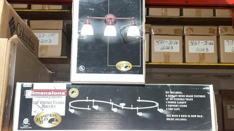Hampton Bay Bath Bar & Flexible Track Bar Lights