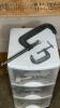 Tools & Rolling Plastic Storage Drawers - 3