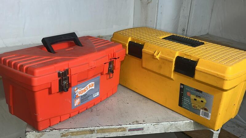 Portable Tool Boxes & Contents (2)